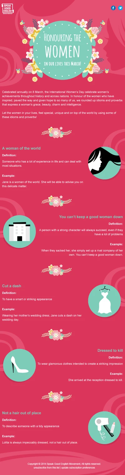 Speak Good English Newsletter: March 2014