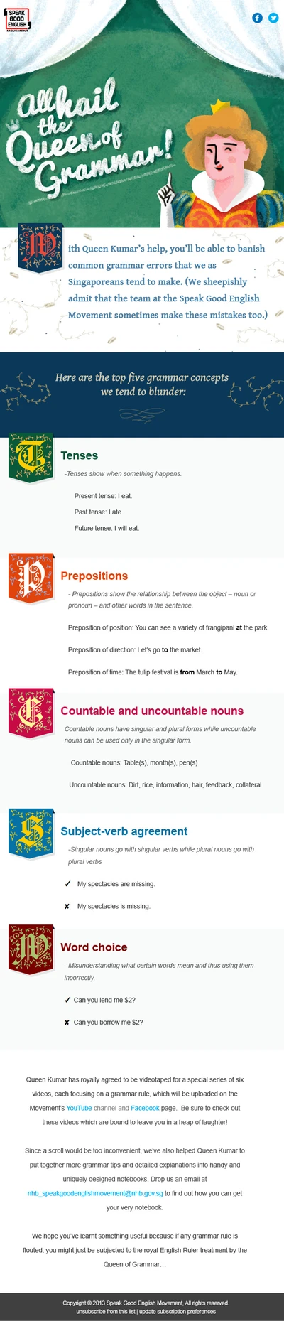 Speak Good English Newsletter: June 2014